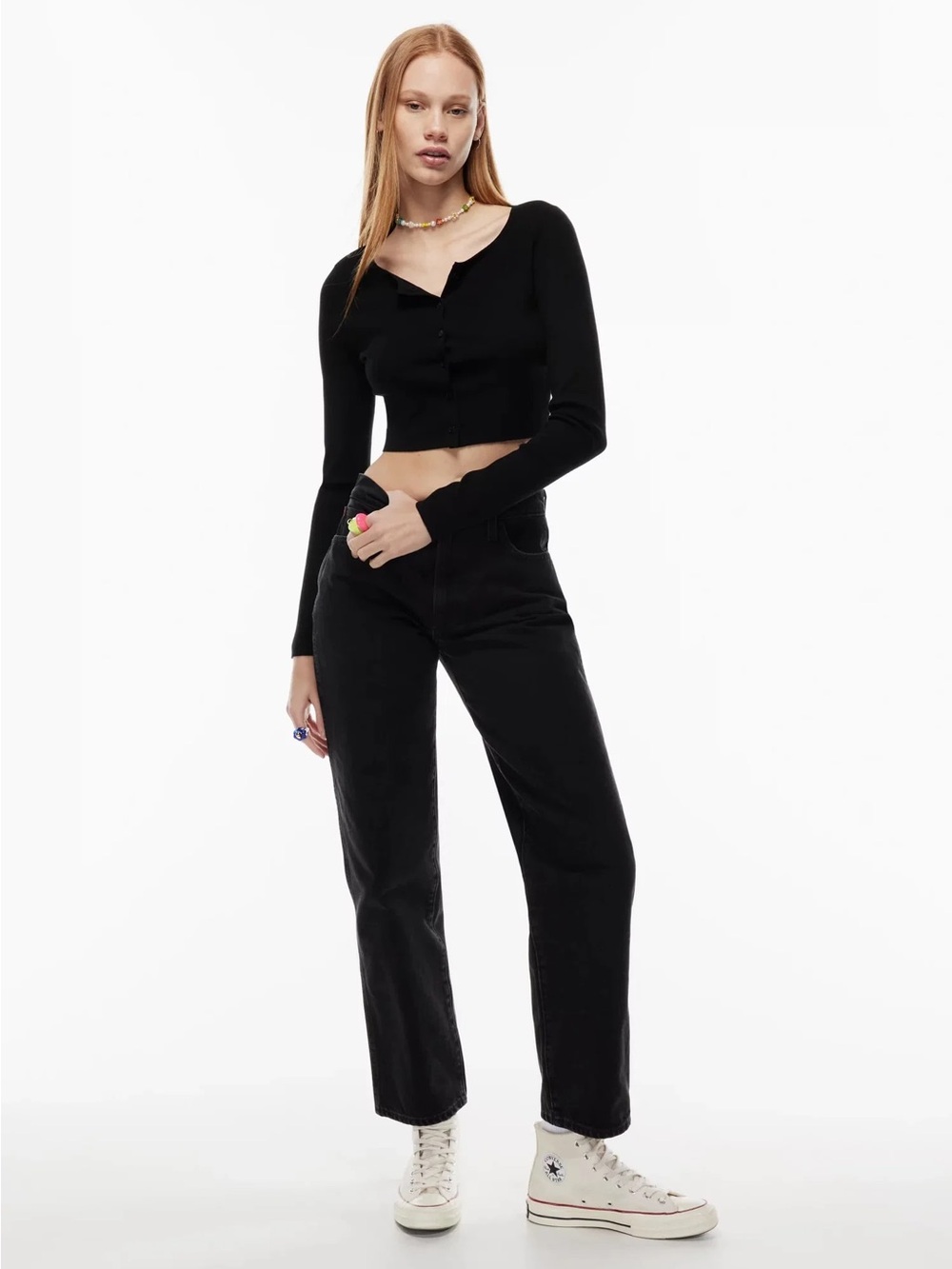 NWOT Aritzia Sunday Best Izzy Cardigan - Black